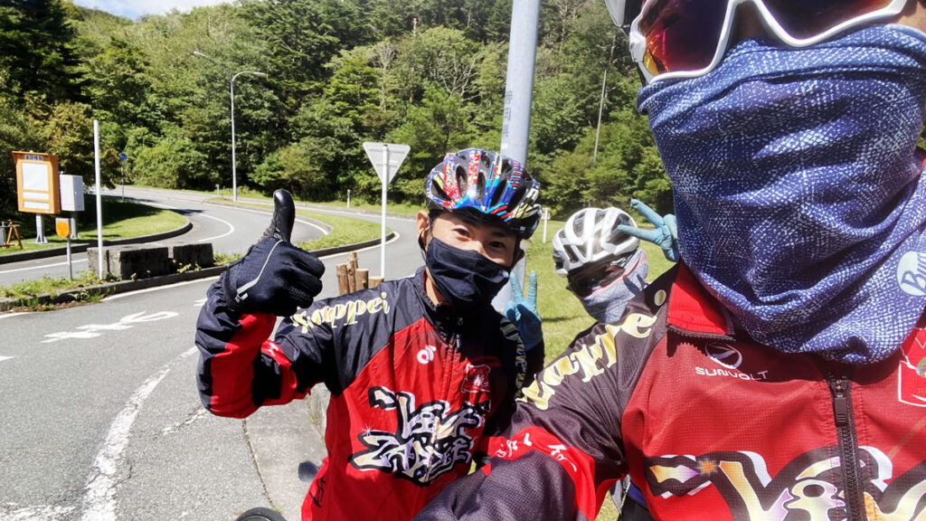 ＺＡＰＰＥＩメンとも遭遇！ 富士山ヒルクライム試走