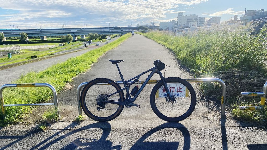 3ヵ月以上ぶりに自転車乗ったぞー(≧∇≦)!
