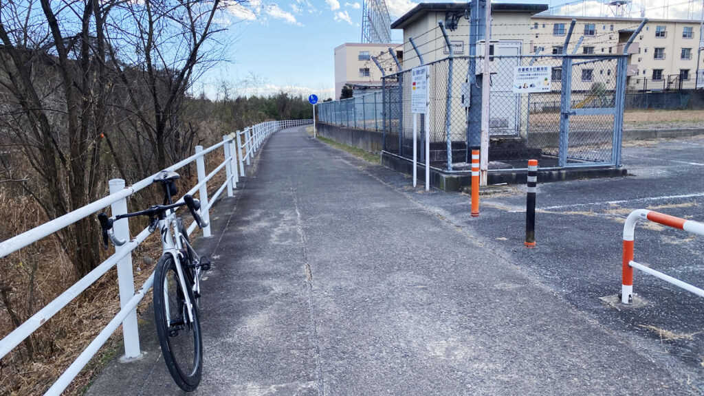 利根川自転車道の終点