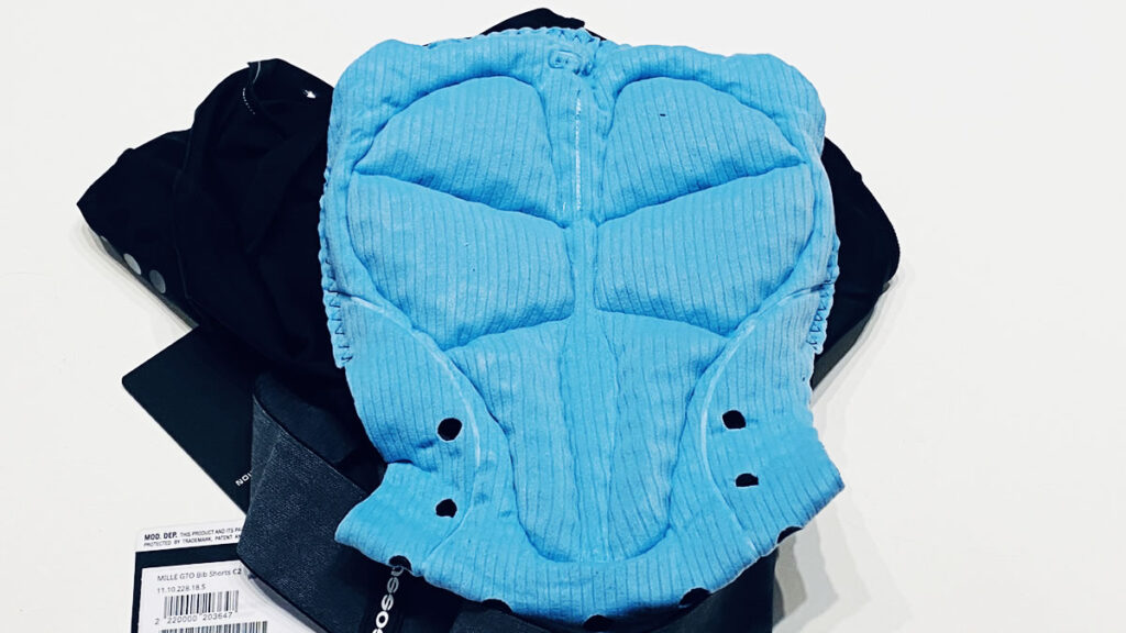 MILLE GTO BIB SHORTS C2はパッドが全然違う