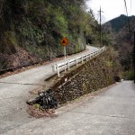 風張林道の入口