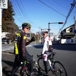 チーム右京の畑中選手とブリジストンの初山選手と遭遇!