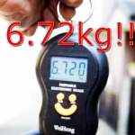 キャニオン + ロヴァールにしたら6.72kg!!