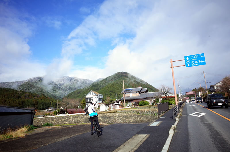 大原はご覧のとおり快晴