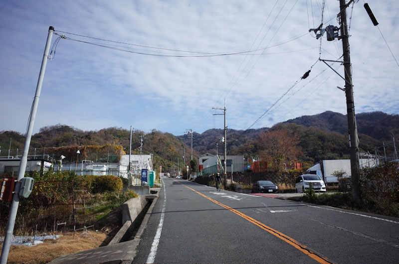 十三峠に入った途端、ローディーがいっぱい！