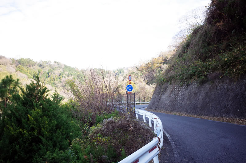 交通量がやや多いので注意が必要