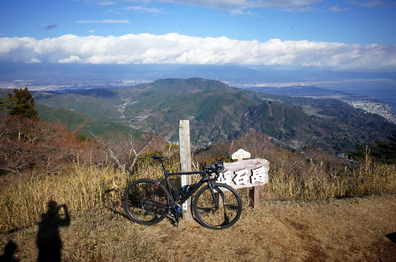 浜石岳の山頂からの眺めは絶景 