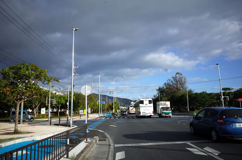 50kmコースのゴール地点