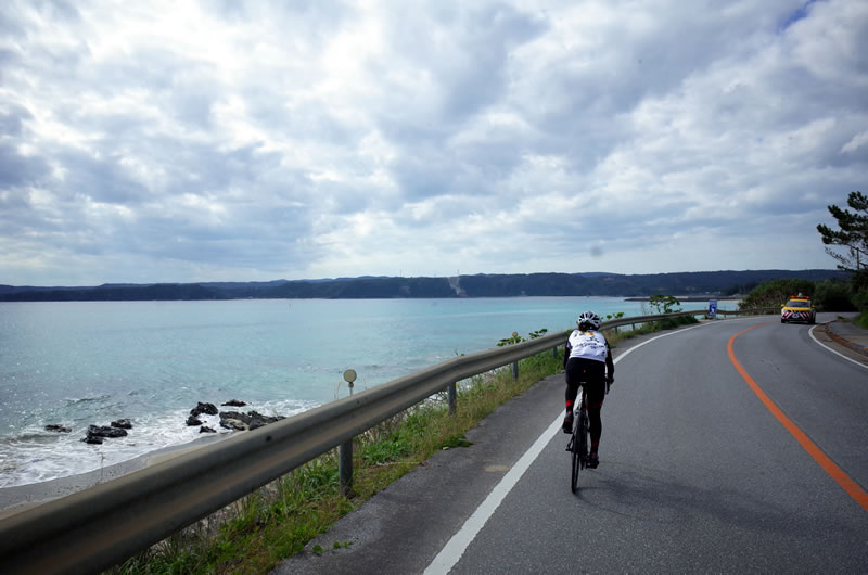 海沿いのド平坦に出てきた