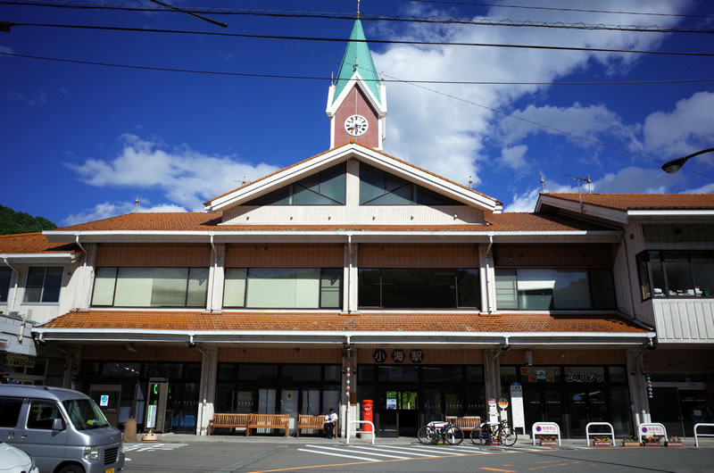 小海線の小海駅。大きい(＠_＠;)