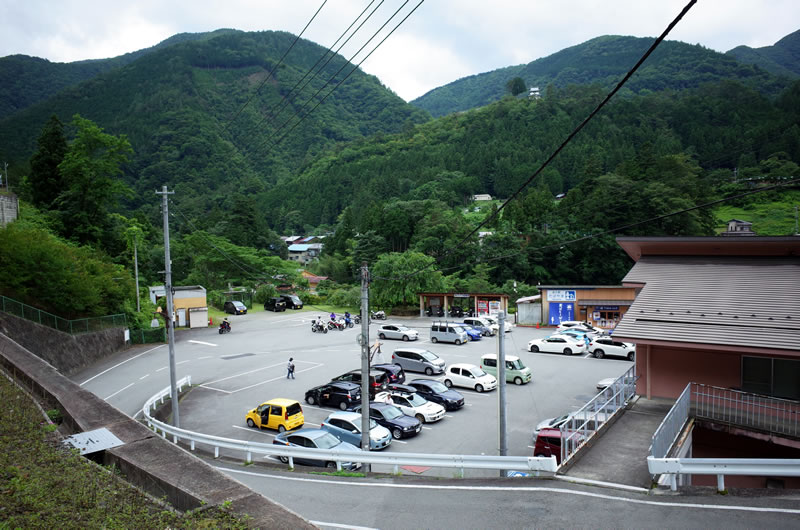 道の駅たばやまに到着