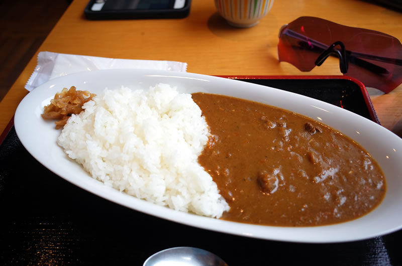 道の駅たばやまの鹿カレー！