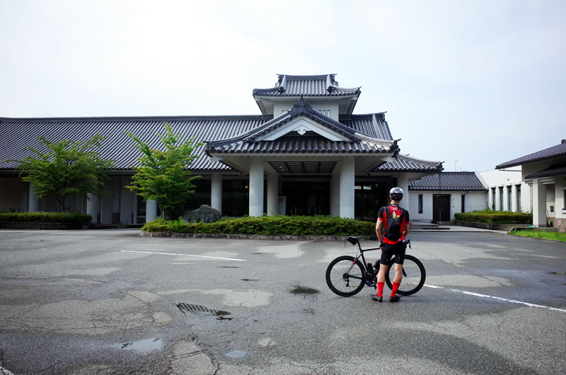 2日目のゴール地点キャッスル真名井に到着