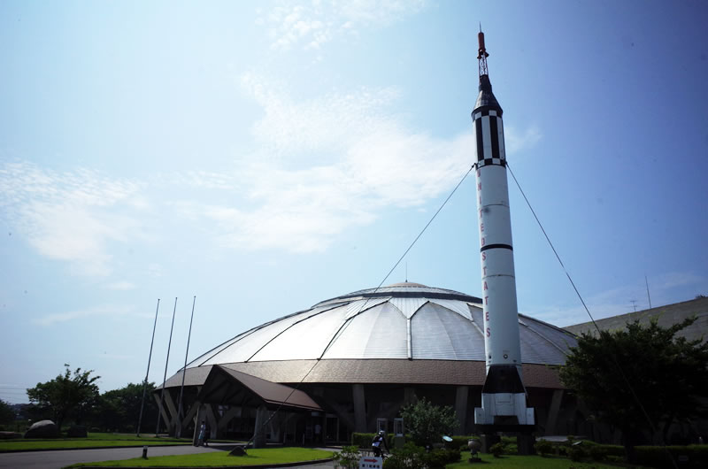 羽咋の宇宙博物館に到着！