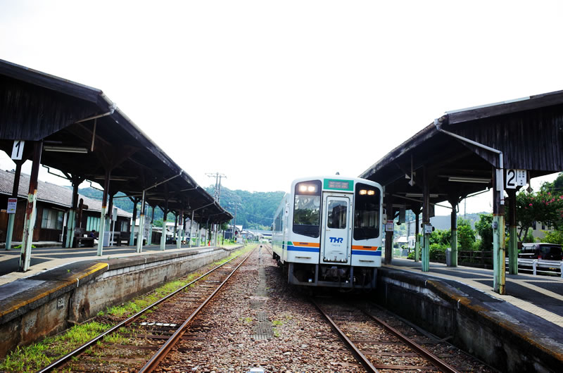 1時間以上遅れて天竜浜名湖鉄道で天竜二俣駅に到着