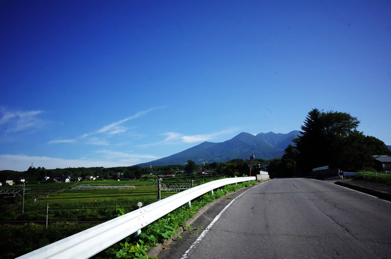 目の前に広がる八ヶ岳