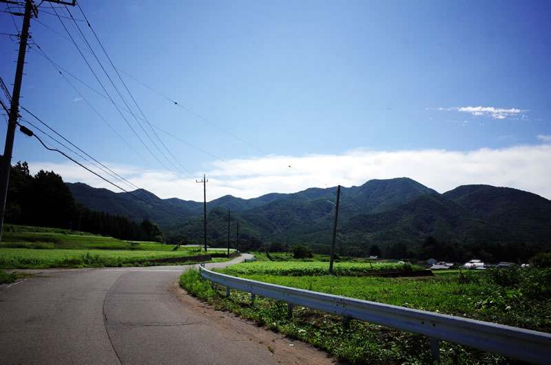 クリスタルラインはすぐにこの景色に早変わり