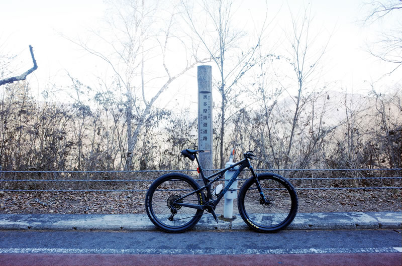 マウンテンバイクで風張峠上ってみた