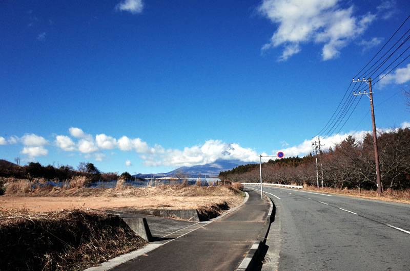 富士山を独り占めできるパノラマロード