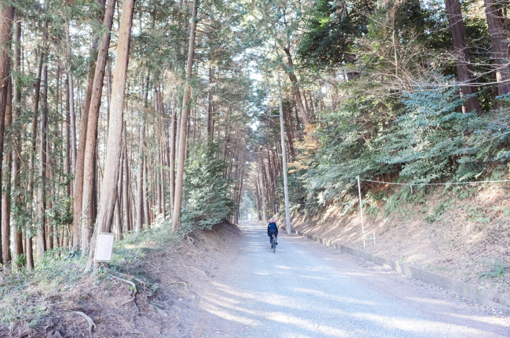 出雲伊波比神社のグラベル参道