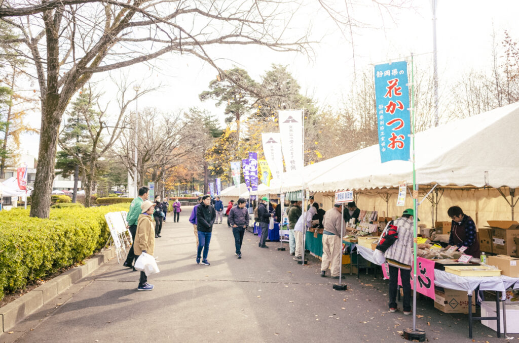 佐久平の農業祭にやってきた！