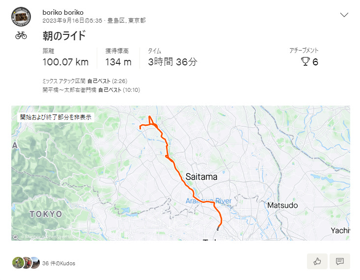 なんとか100km走れたけど、腰がめちゃくちゃ痛い