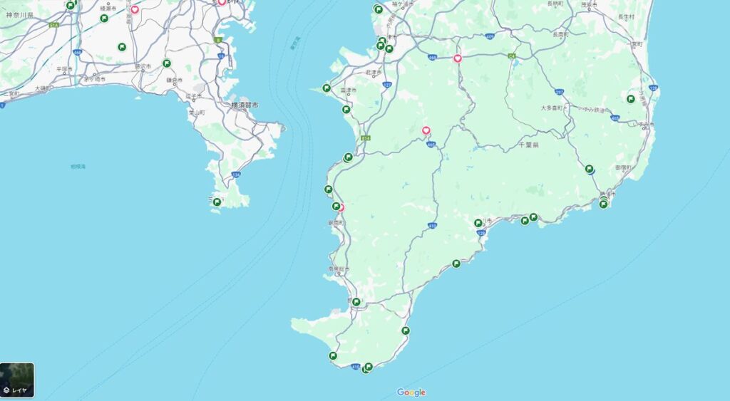 房総半島で行ってみたいお店は順調に増えています