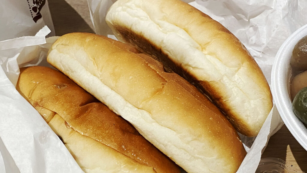 松本製パンのコッペパン、ふかふかで美味しい！
