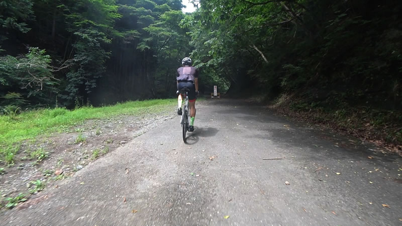 長若天文台への道が通行止め