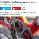 Shimano Power Meter Leaked